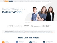 Desktop screenshot for sleepadvisor.org