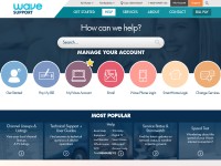 Desktop screenshot for wavemail.com
