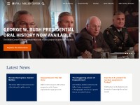 Desktop screenshot for millercenter.org