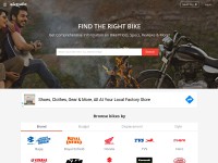 Desktop screenshot for bikewale.com
