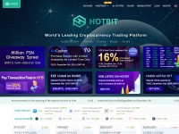 Desktop screenshot for hotbit.io