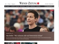 Desktop screenshot for wienerzeitung.at