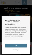 How cbb.dk looks like on a mobile device such as an iPhone.