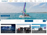 Desktop screenshot for clubmed.fr