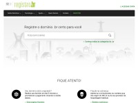 Desktop screenshot for registro.br