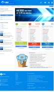 How cbox.biz looks like on a mobile device such as an iPhone.