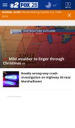 How cbs2iowa.com looks like on a mobile device such as an iPhone.