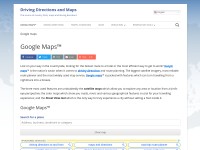 Desktop screenshot for drivingdirectionsandmaps.com
