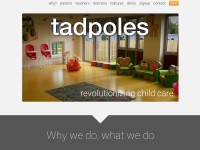Desktop screenshot for tadpoles.com