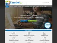 Desktop screenshot for counsol.com