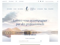 Desktop screenshot for domainefuneraire.com