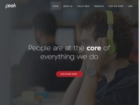Desktop screenshot for peakgames.net