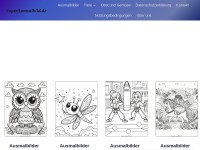 Desktop screenshot for superausmalbild.de
