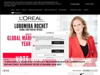 Desktop screenshot for loreal.com