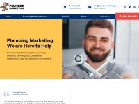 Desktop screenshot for plumbermarketing.co