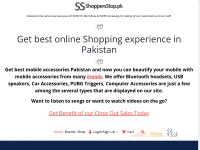 Desktop screenshot for shoppersstop.pk