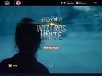 Desktop screenshot for harrypotterwizardsunite.com