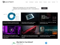 Desktop screenshot for wccftech.com