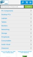 How cclonline.com looks like on a mobile device such as an iPhone.
