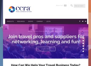 How ccra.com looks like on a tablet such as an iPad.