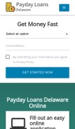 How ccuassociation.org looks like on a mobile device such as an iPhone.