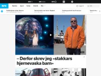 Desktop screenshot for nrk.no