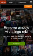 How cda.pl looks like on a mobile device such as an iPhone.