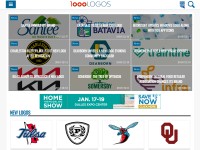 Desktop screenshot for 1000logos.net