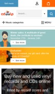 How cdandlp.com looks like on a mobile device such as an iPhone.