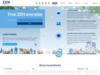 Desktop screenshot for getzen.cash