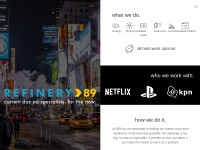 Desktop screenshot for refinery89.com