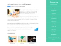 Desktop screenshot for origamiway.com