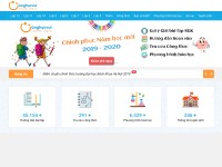 Desktop screenshot for cunghocvui.com