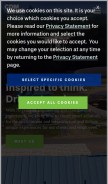 How cdmsmith.com looks like on a mobile device such as an iPhone.