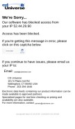How cduniverse.com looks like on a mobile device such as an iPhone.