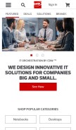How cdw.com looks like on a mobile device such as an iPhone.