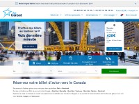 Desktop screenshot for airtransat.com