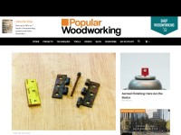 Desktop screenshot for popularwoodworking.com
