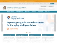 Desktop screenshot for facs.org