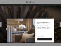 Desktop screenshot for luxdeco.com