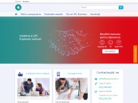 Screenshot of upcbiz.ro