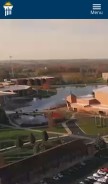How cedarville.edu looks like on a mobile device such as an iPhone.
