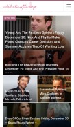 How celebratingthesoaps.com looks like on a mobile device such as an iPhone.