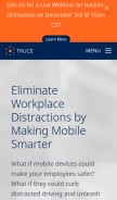 How cellcontrol.com looks like on a mobile device such as an iPhone.