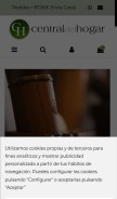 How centraldelhogar.com looks like on a mobile device such as an iPhone.