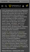 How centrumspawalnicze.pl looks like on a mobile device such as an iPhone.