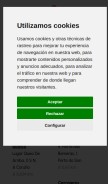 How cerrajeroya.es looks like on a mobile device such as an iPhone.