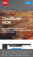 How certpointsystems.com looks like on a mobile device such as an iPhone.