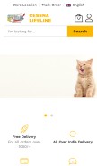 How cessnapetstore.in looks like on a mobile device such as an iPhone.