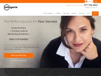 Desktop screenshot for salesgenie.com